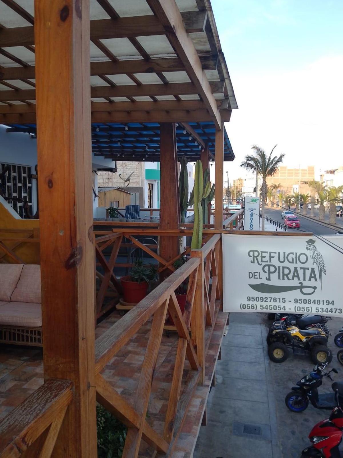 Hostal Refugio Del Pirata Paracas Kültér fotó